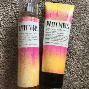 bath and body works spray and lotion